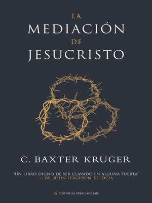 cover image of La mediación de Jesucristo